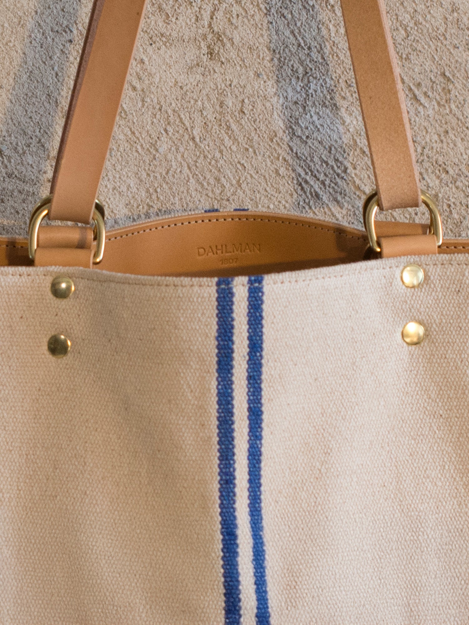 Copenhagen Tote in Mill Stripe