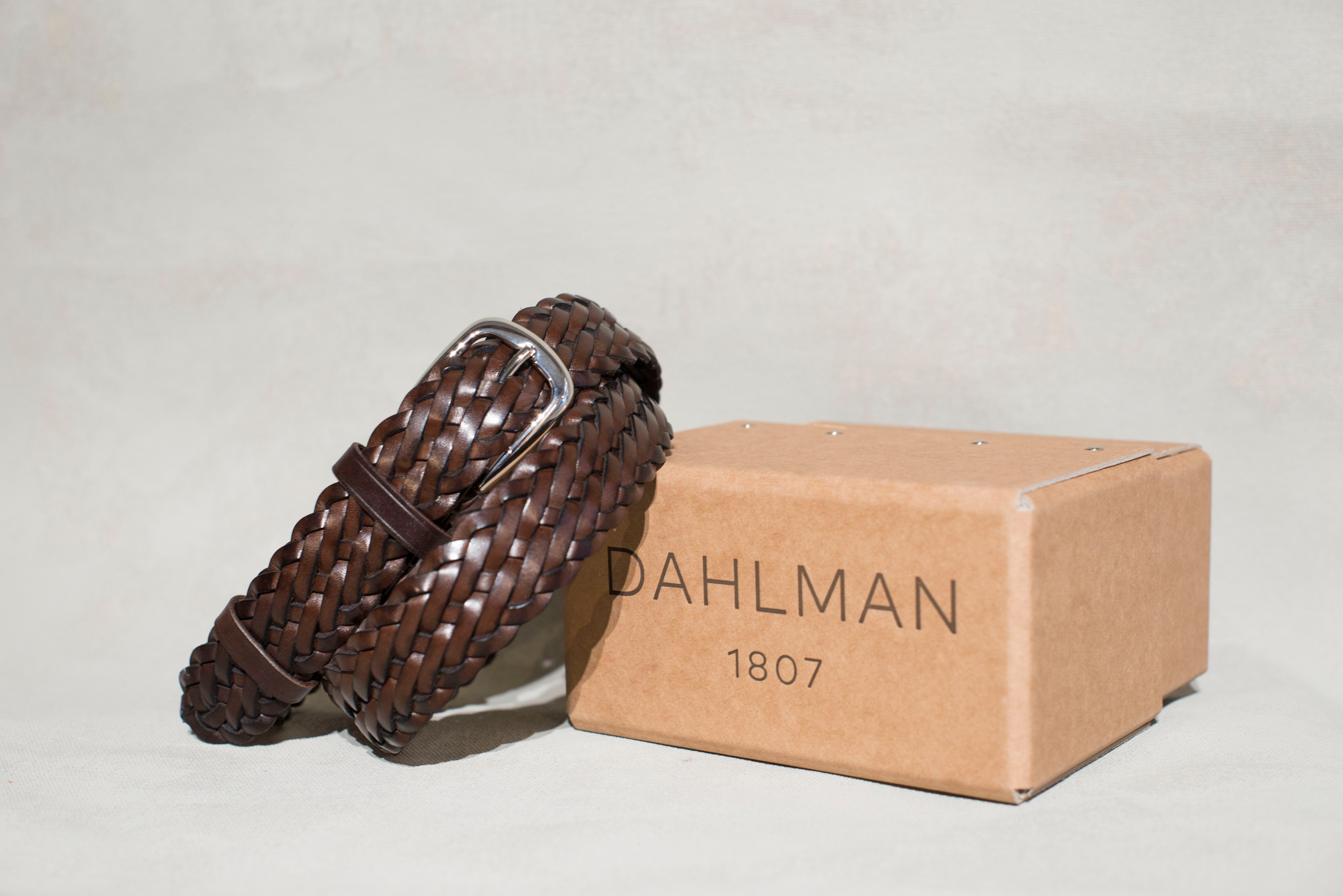 Flettet Bælte, Mørkebrunt