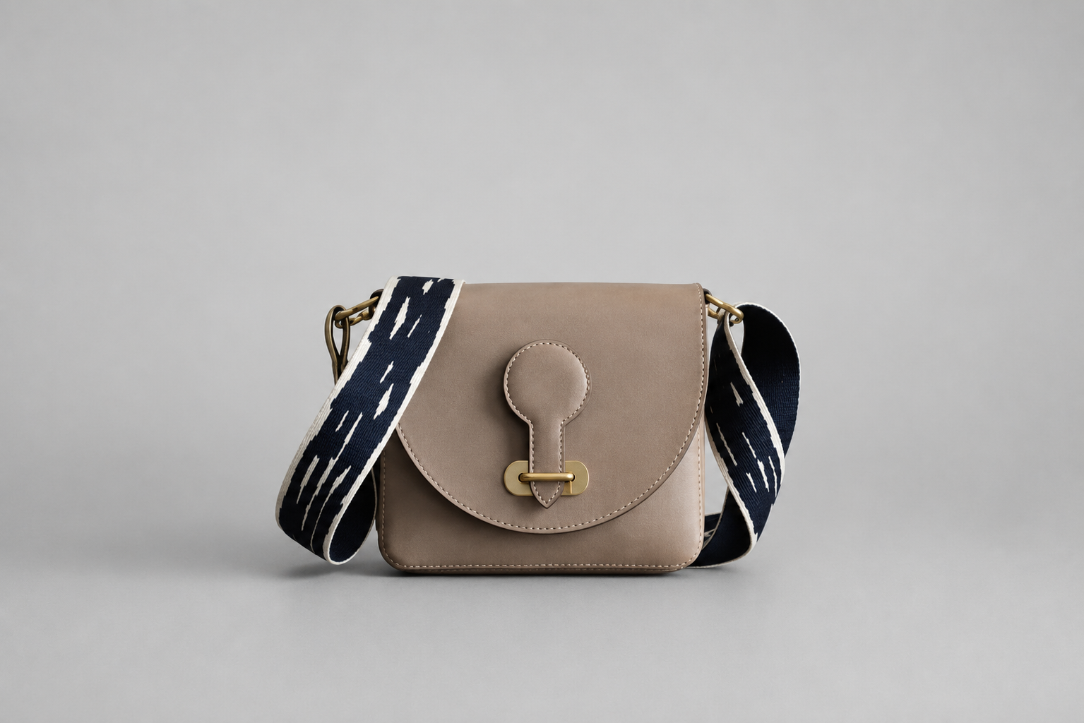Mini Arch Bag, Stone