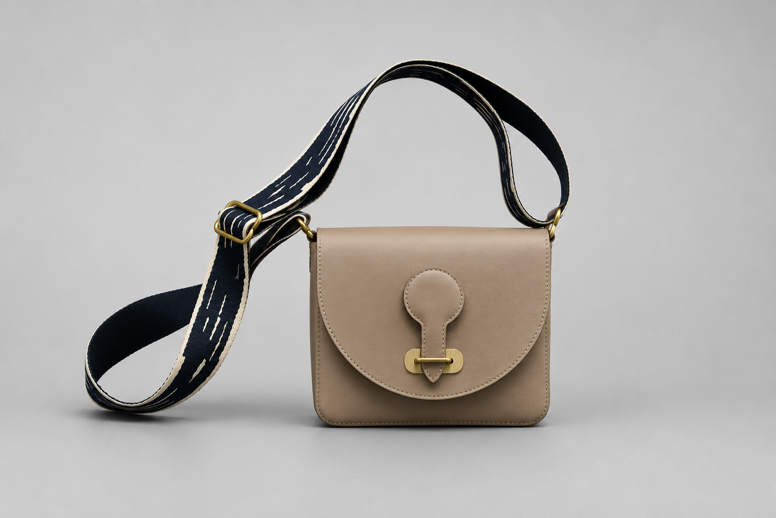 Mini Arch Bag, Stone
