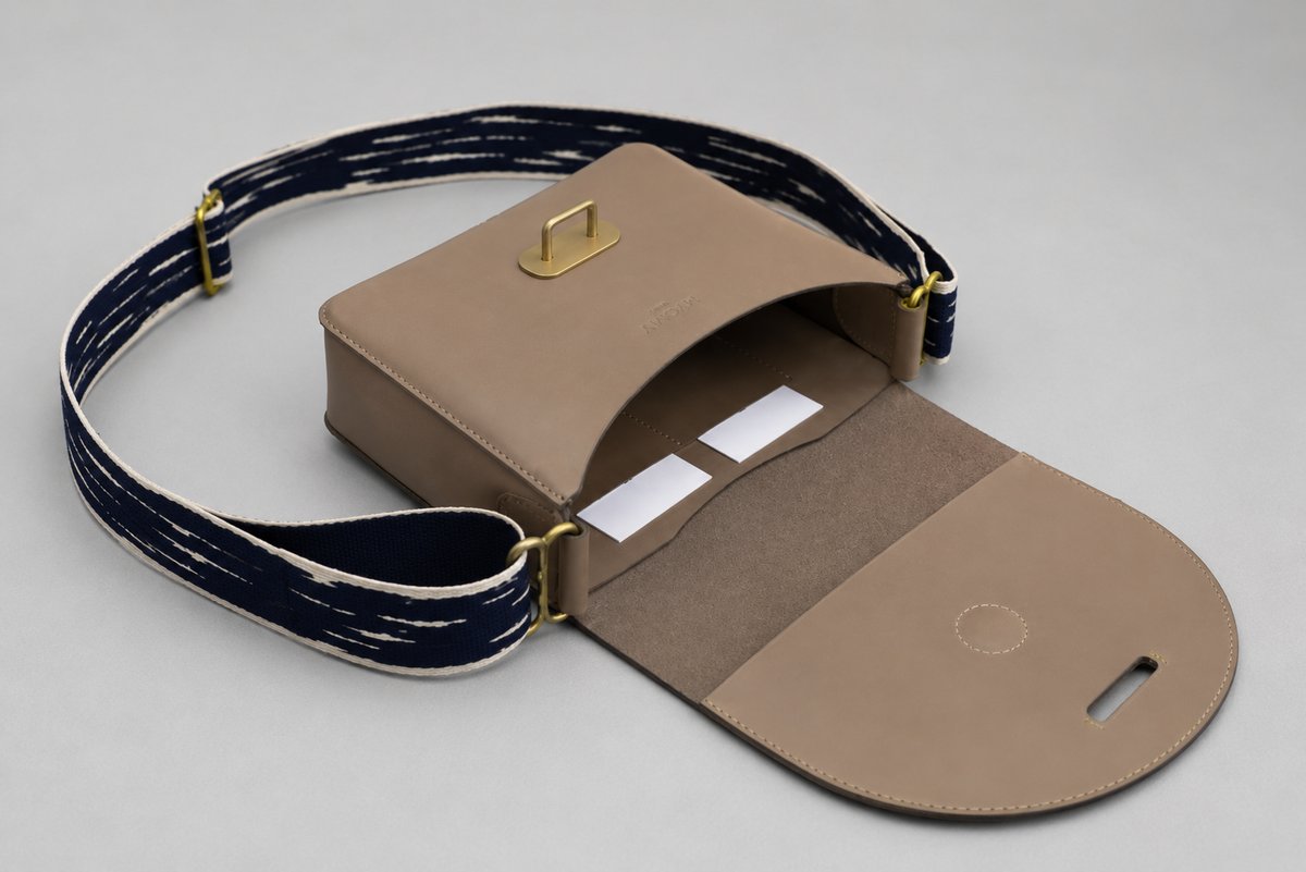 Mini Arch Bag, Stone