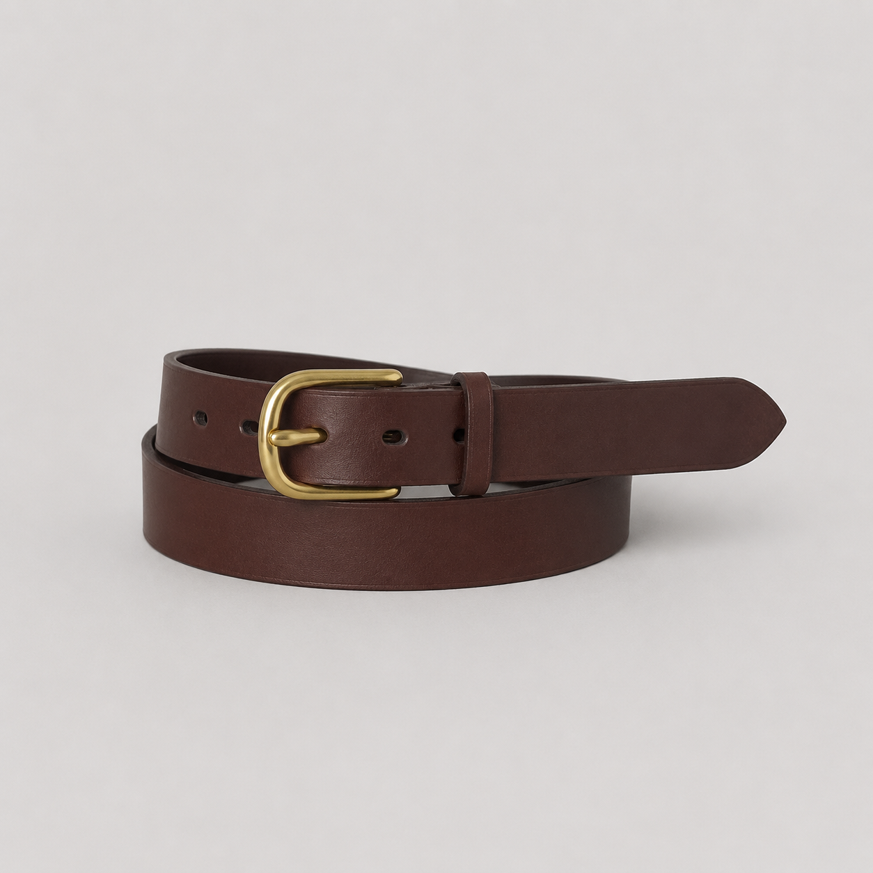 Harness Buckle, Dark Brown