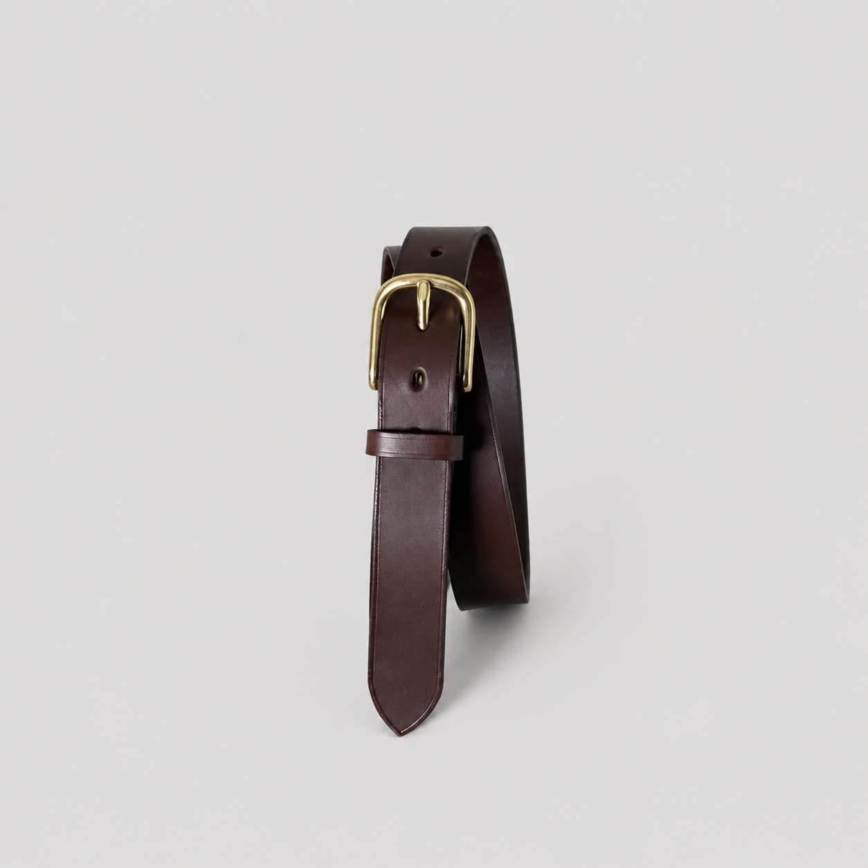 Harness Buckle, Dark Brown