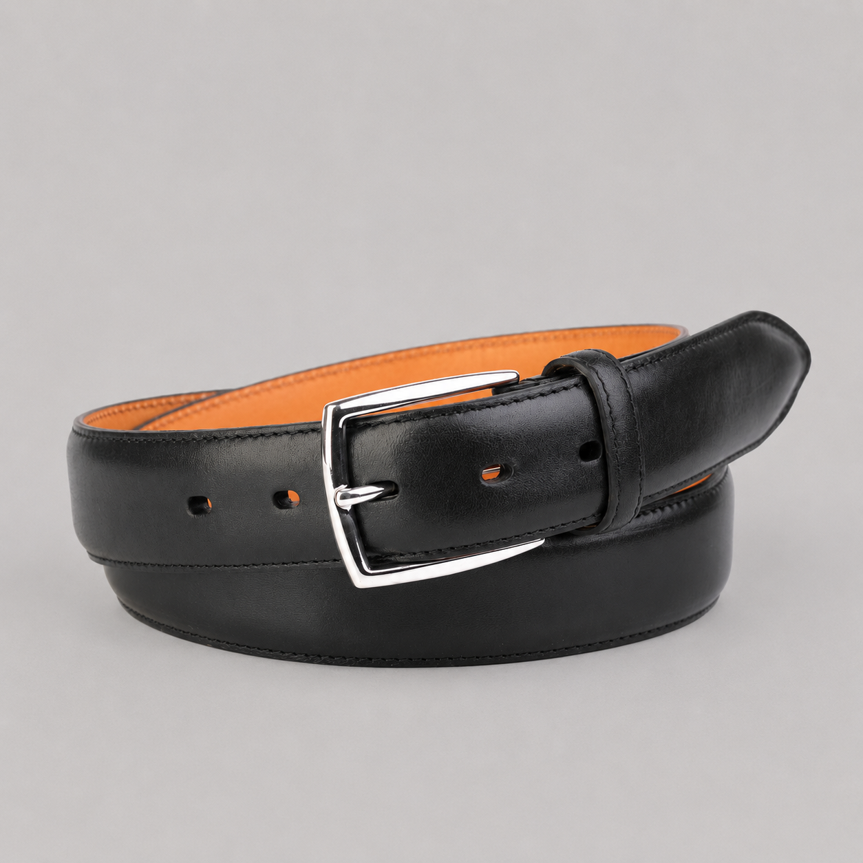 Layered Westrup Belt, Black