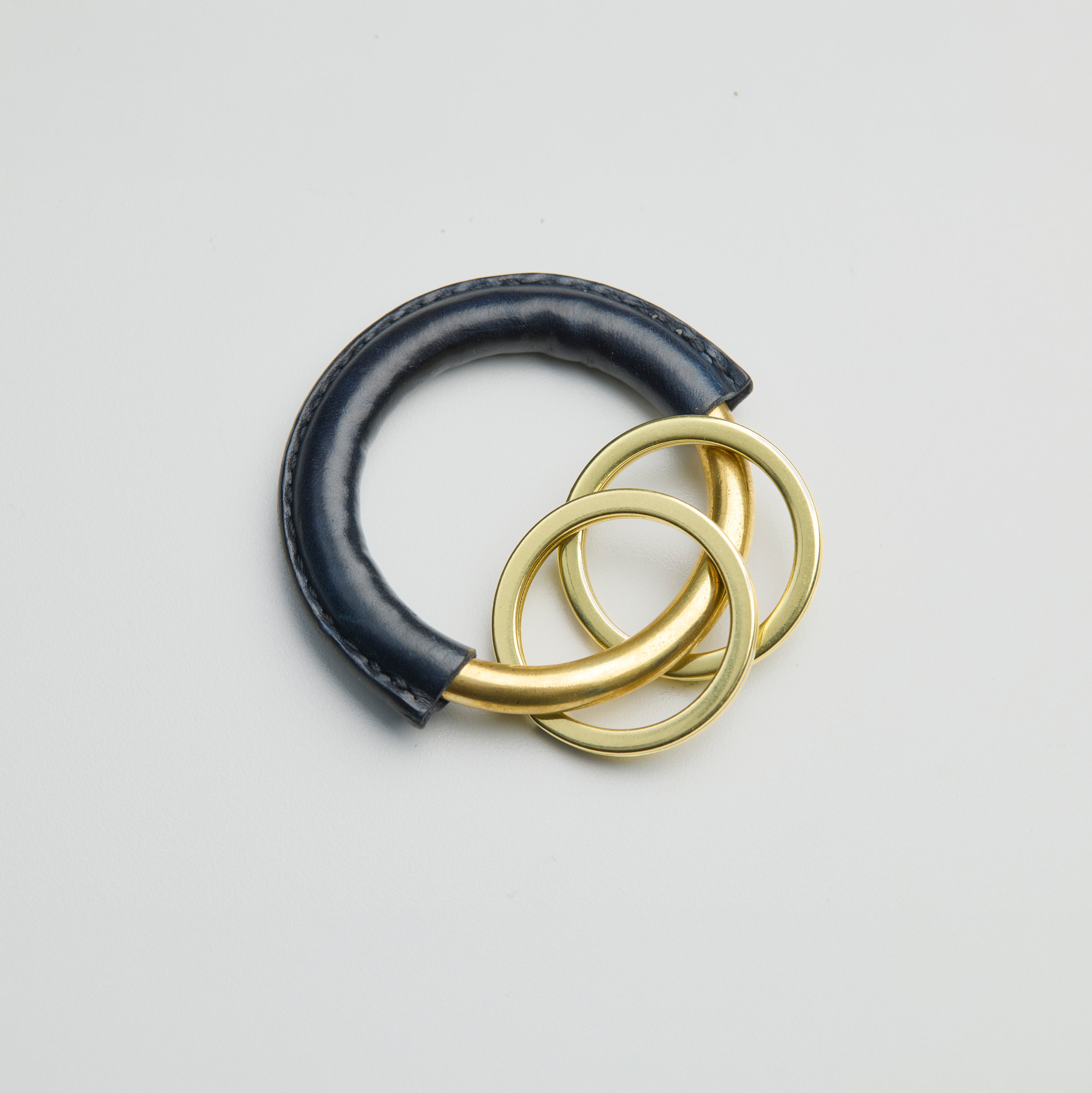 Full Moon key ring, Navy