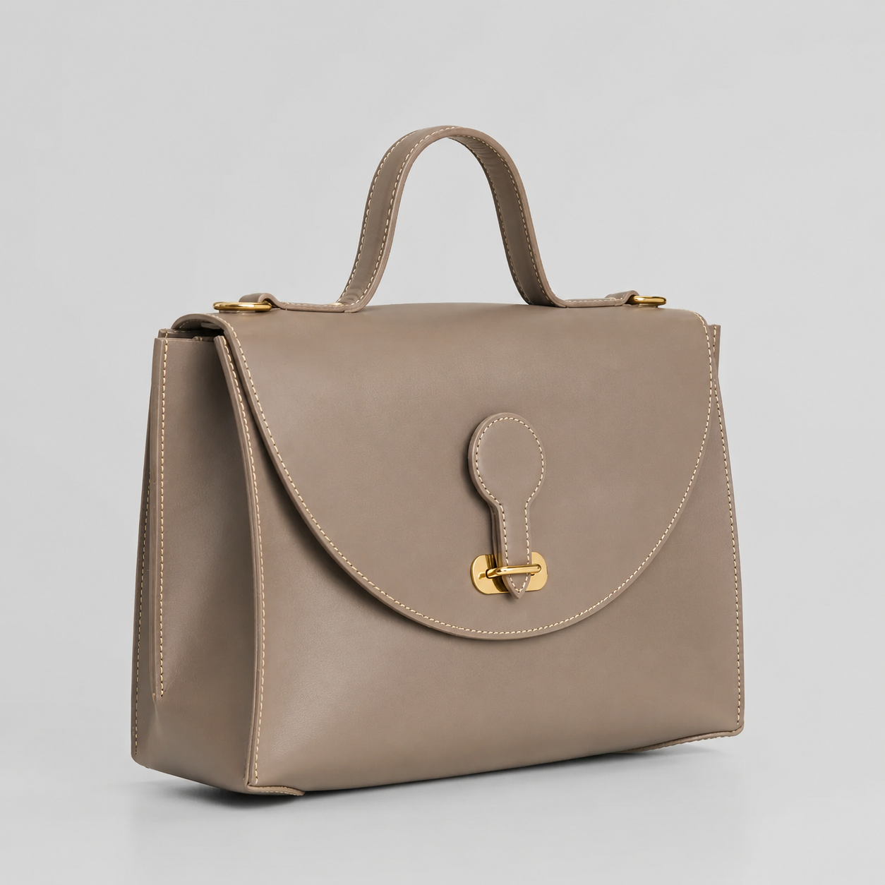 Large Arch Bag, Stone