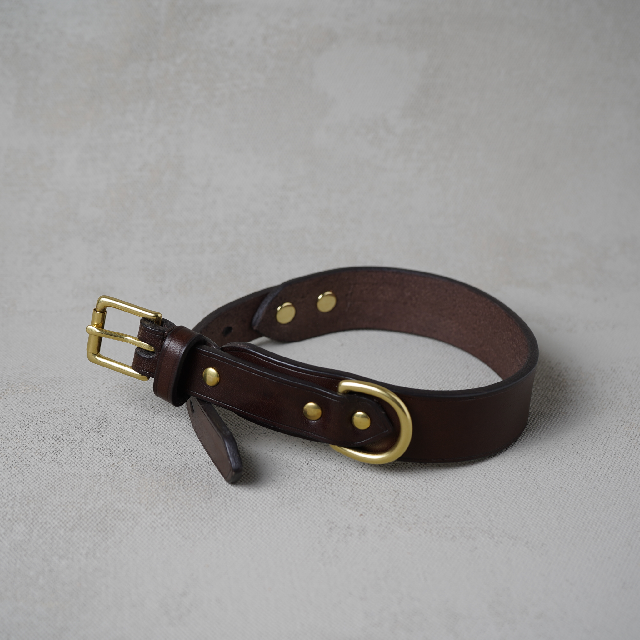 Dog Collar, Dark Brown