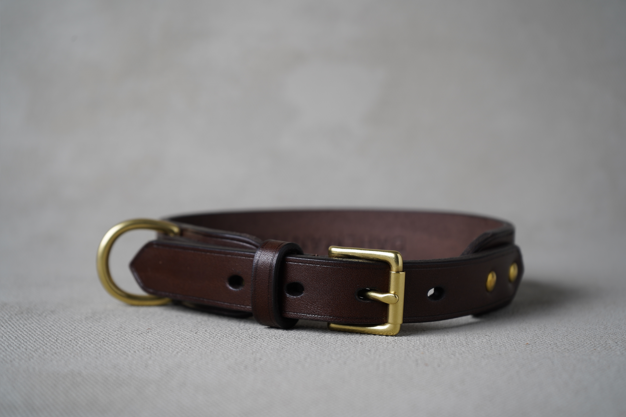 Dog Collar, Dark Brown