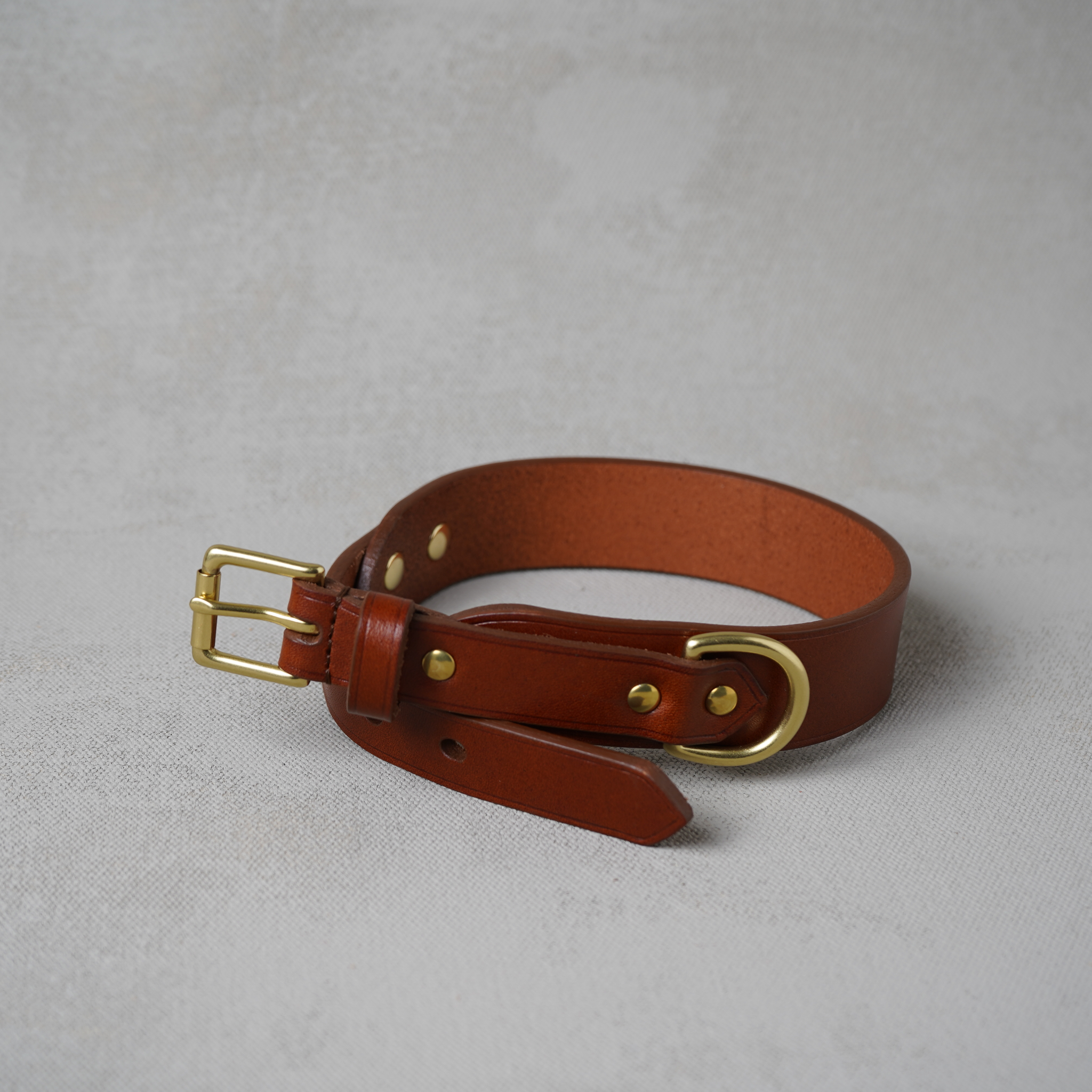 Dog Collar, Chestnut