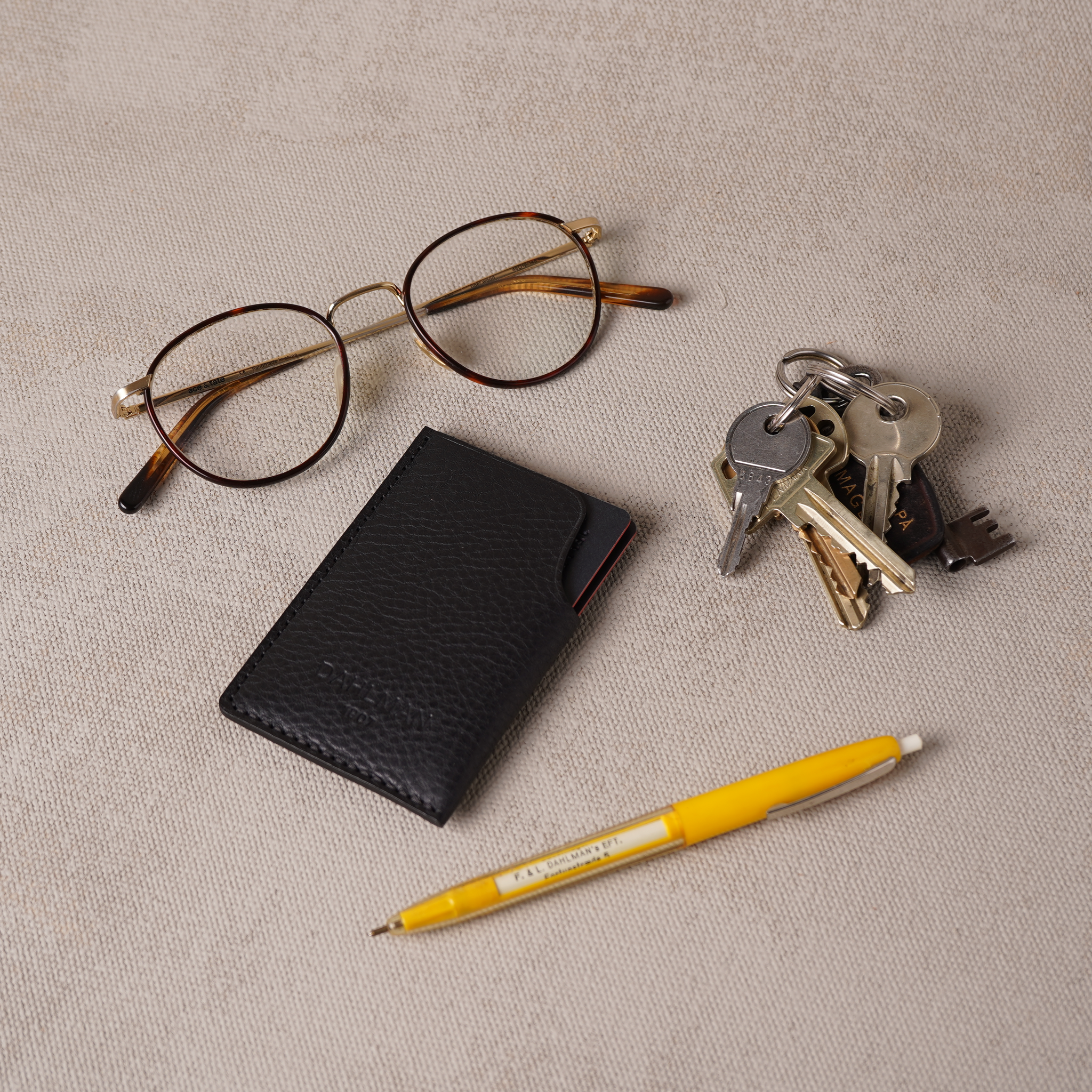 Folded Cardholder, Black