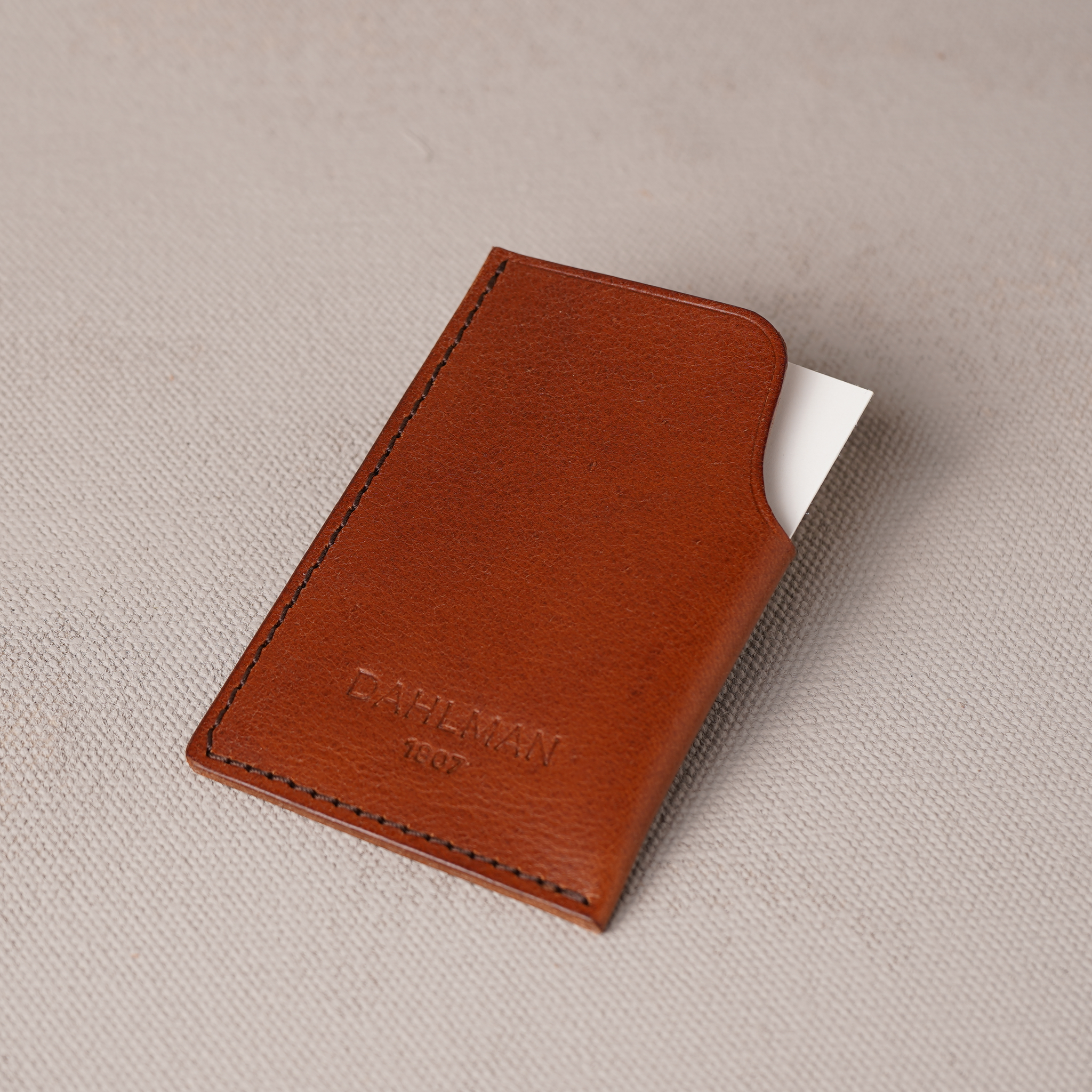 Folded Cardholder, Cognac