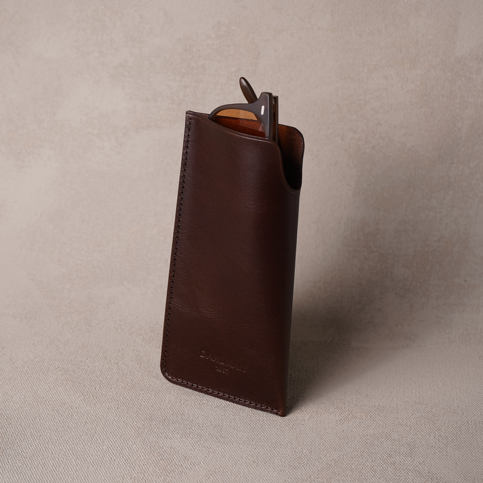 Glasses Case, Dark Brown