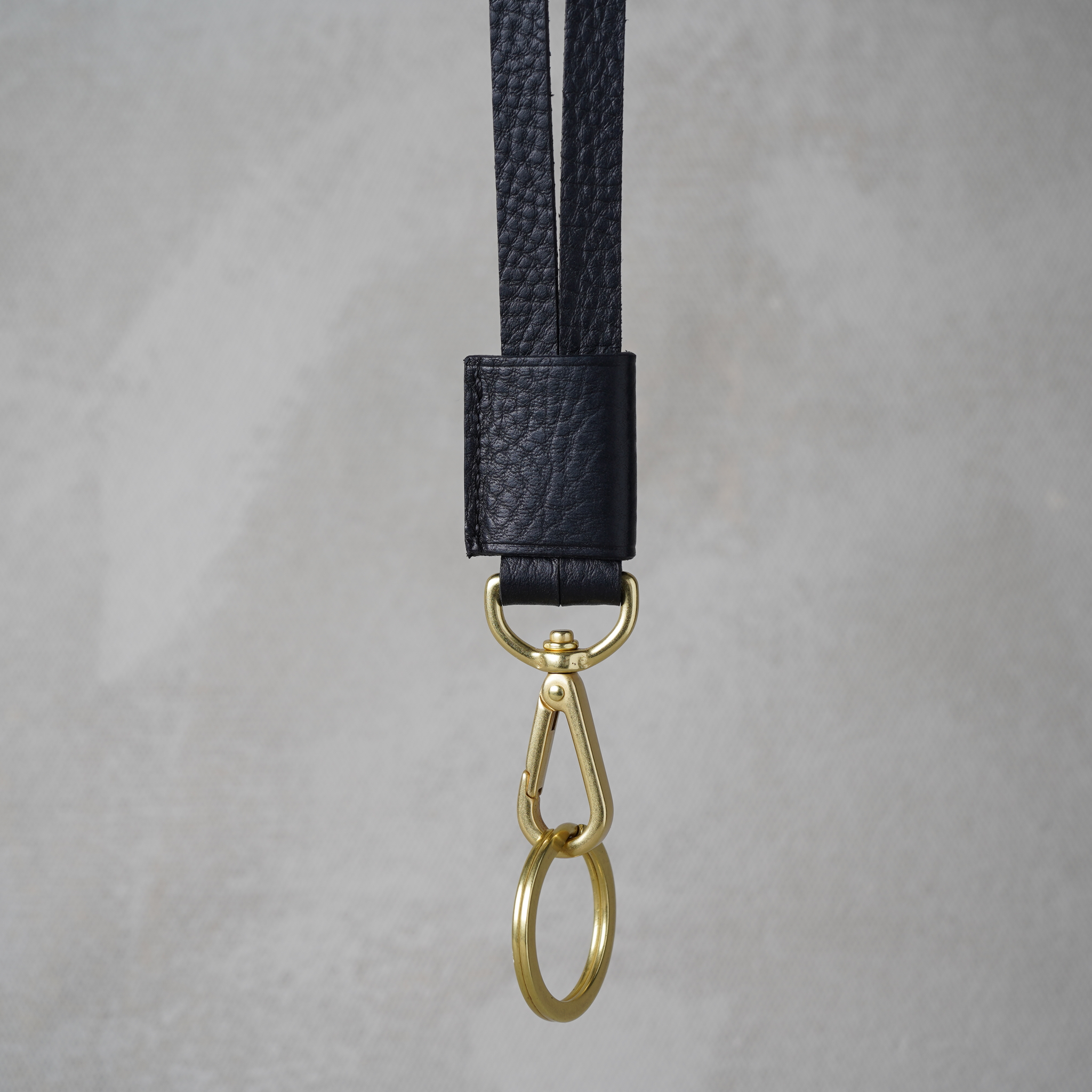 Key Hanger, Black and Brass