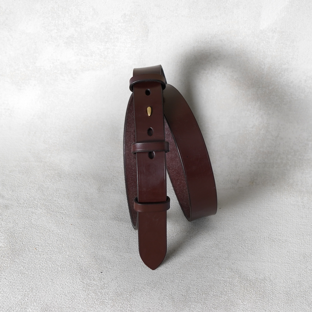 Atelier Made Architect's Belt, Dark Brown