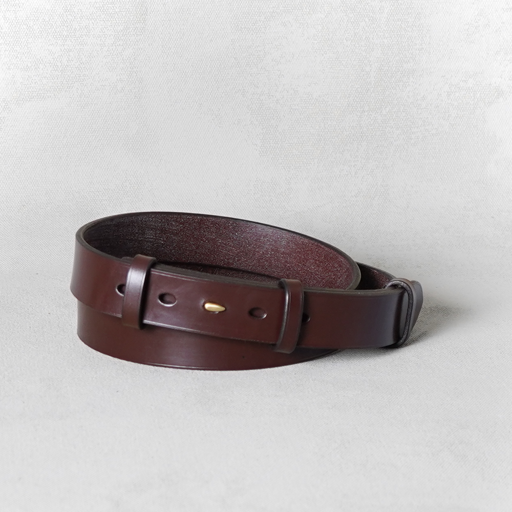 Atelier Made Architect's Belt, Dark Brown