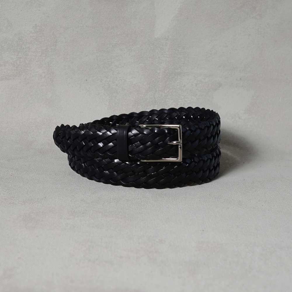 Braided Belt, Black