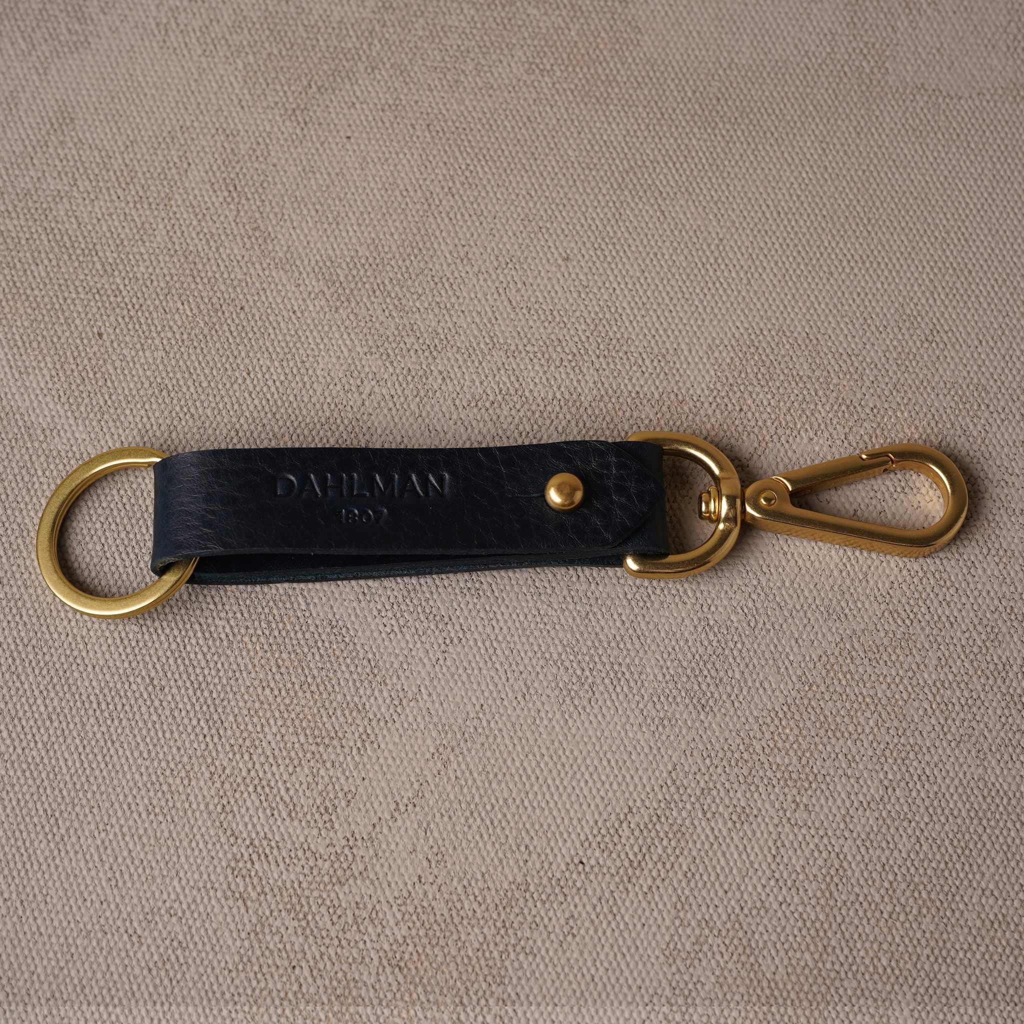 Key Fob, Petroleum Blue