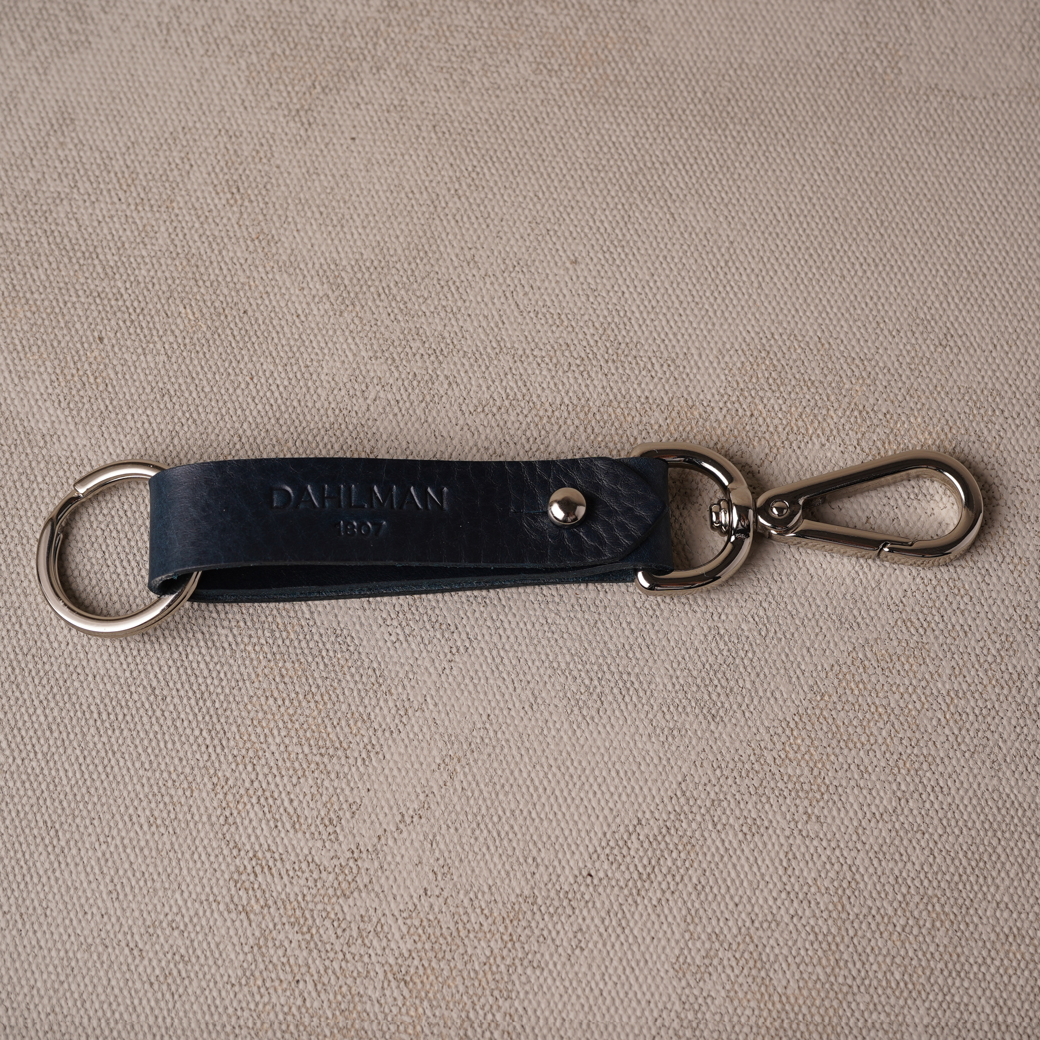 Key Fob, Petroleum Blue