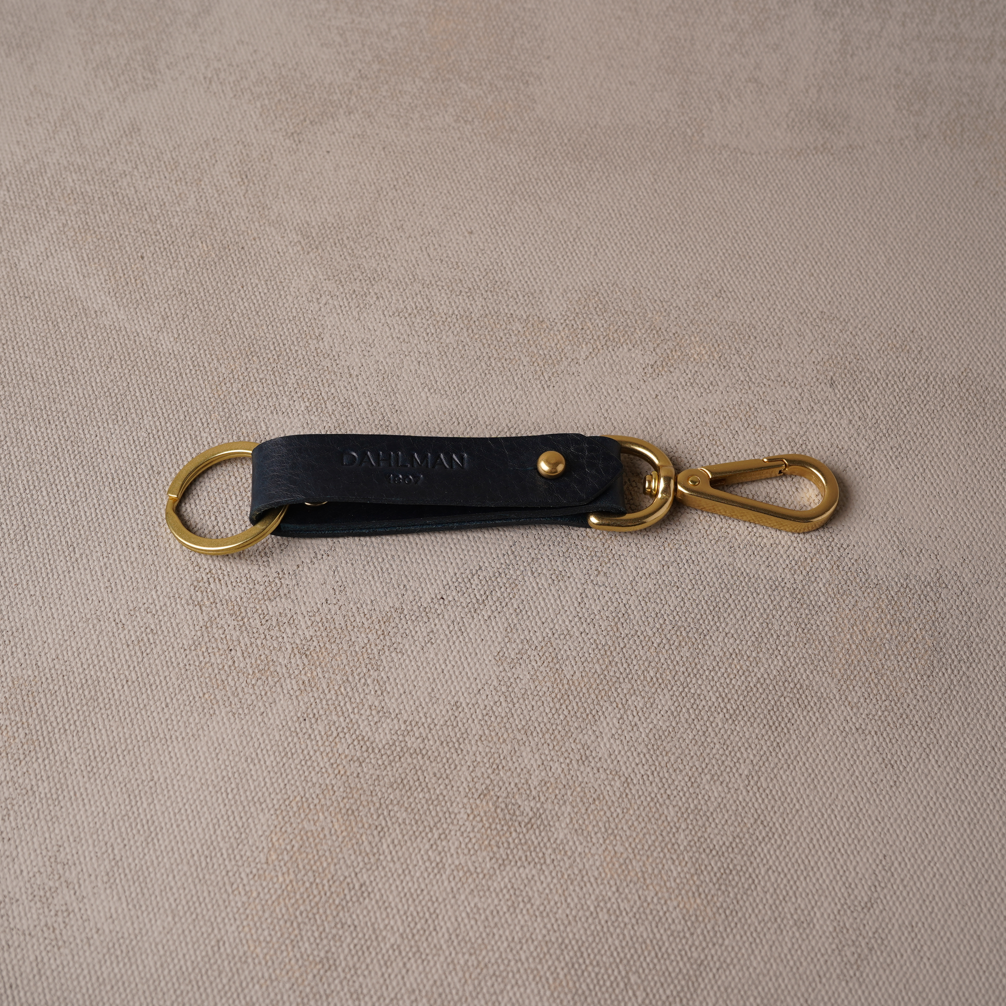 Key Fob, Petroleum Blue