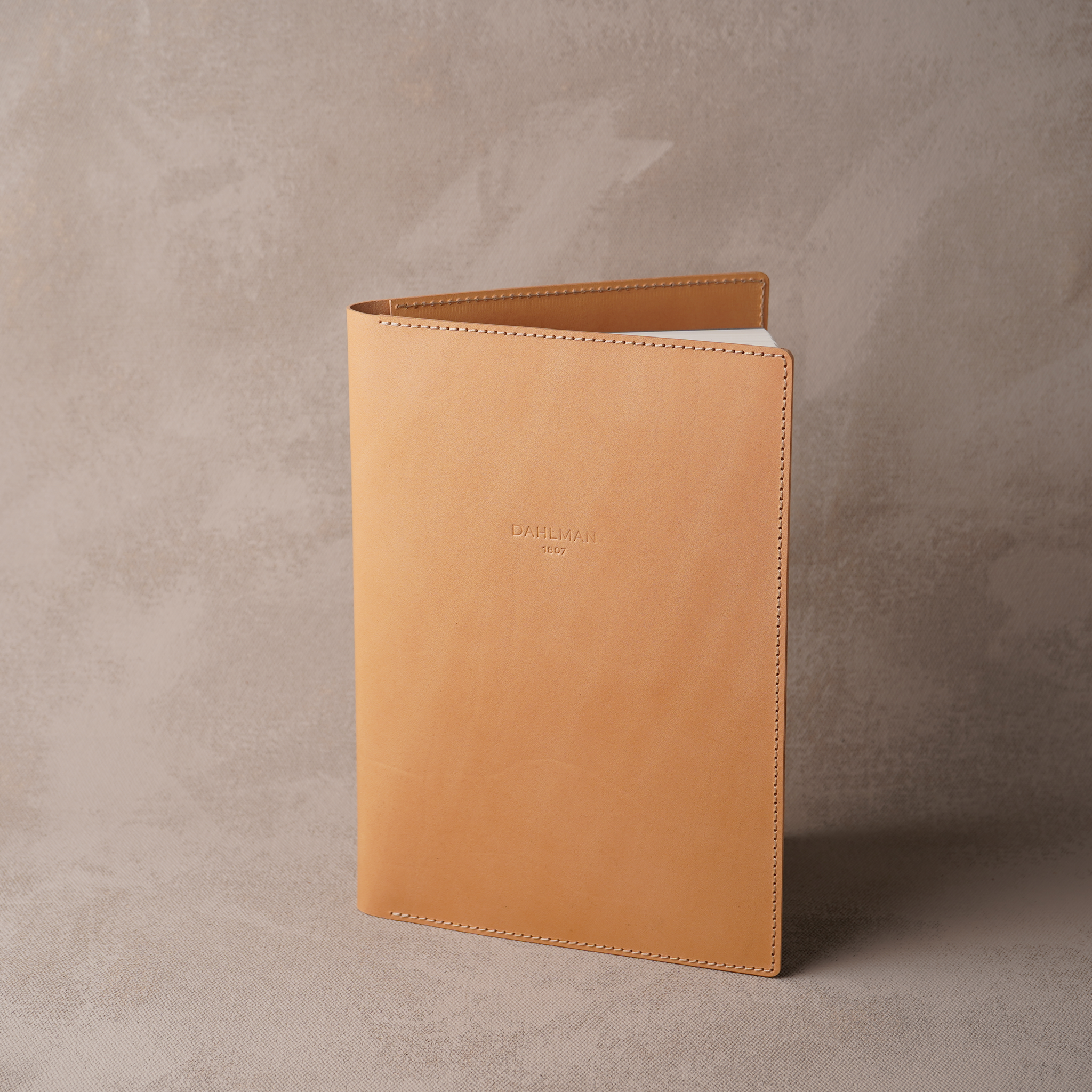 Notesbog cover, Tan