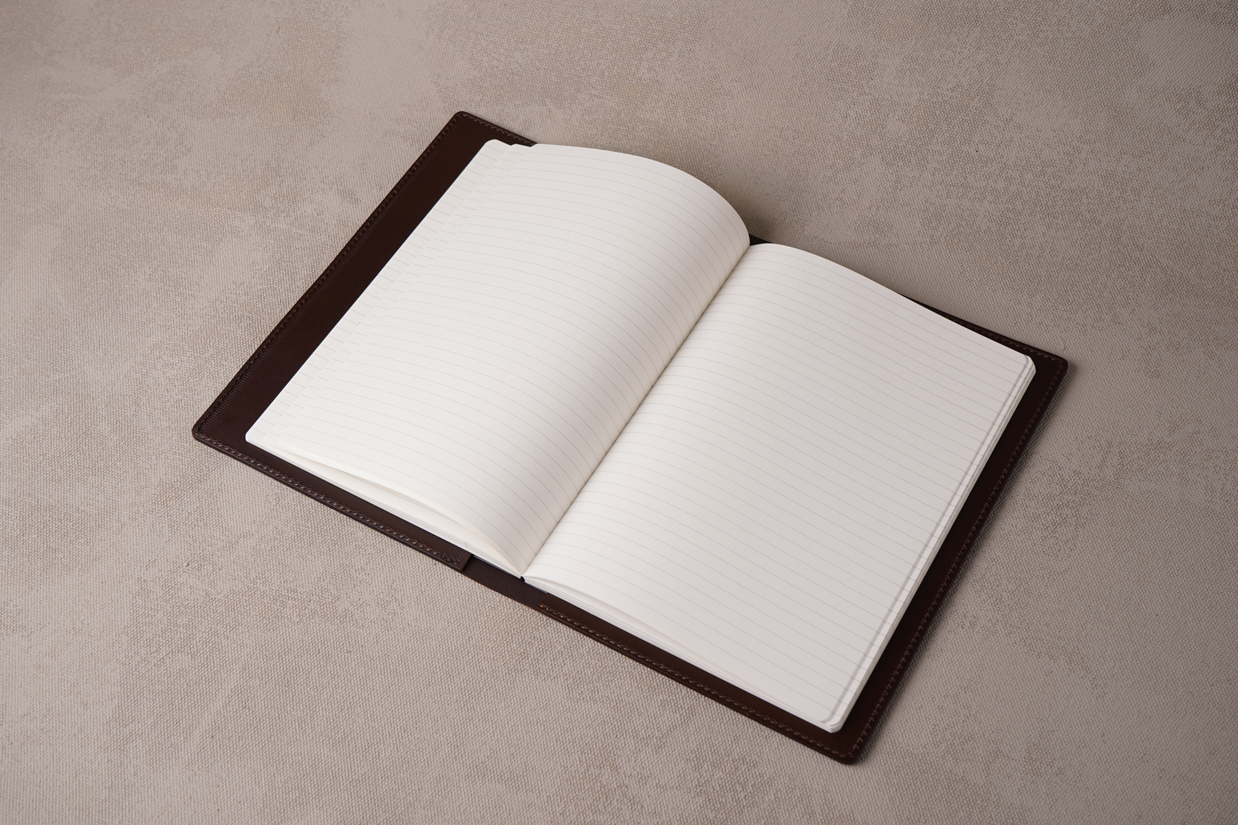 Notebook Cover, Mørkebrun
