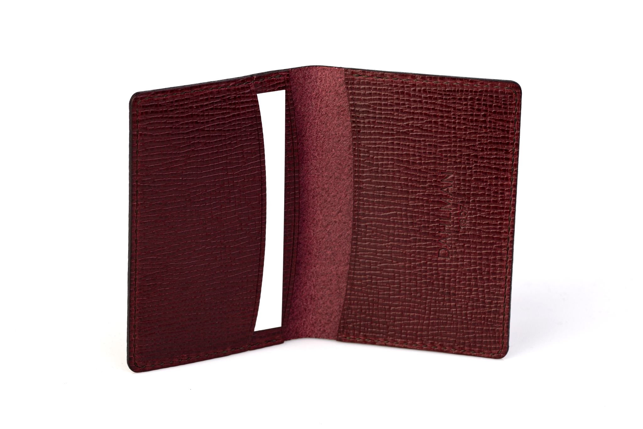 Bi-fold Wallet, Ox Blood