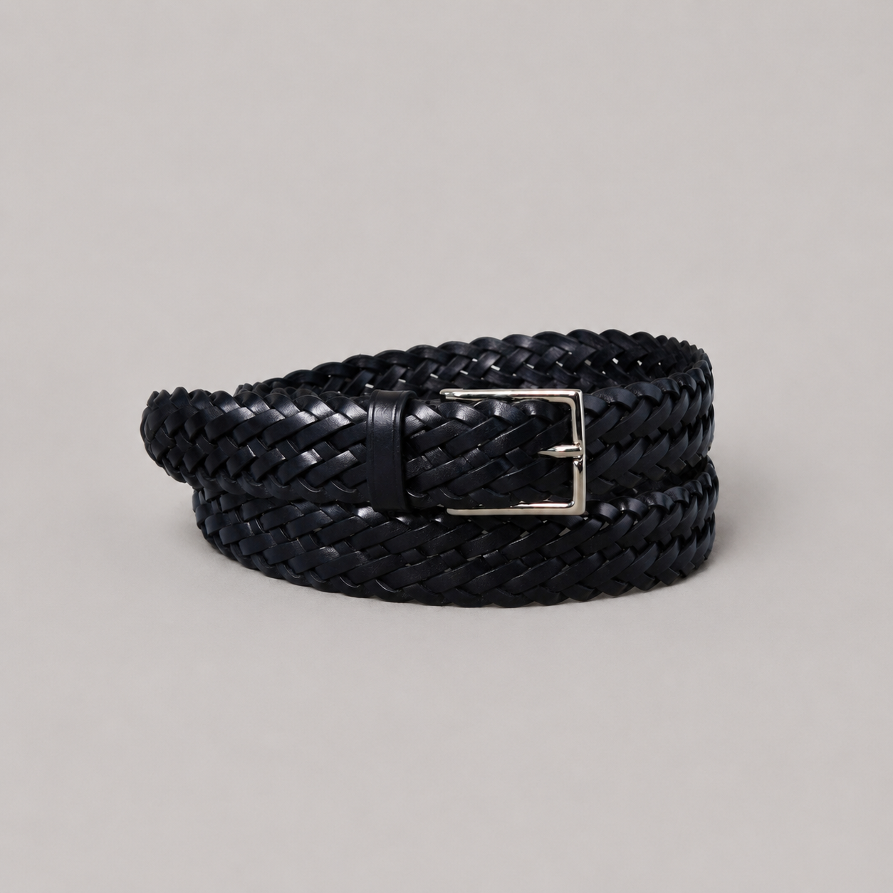 Braided Belt, Black