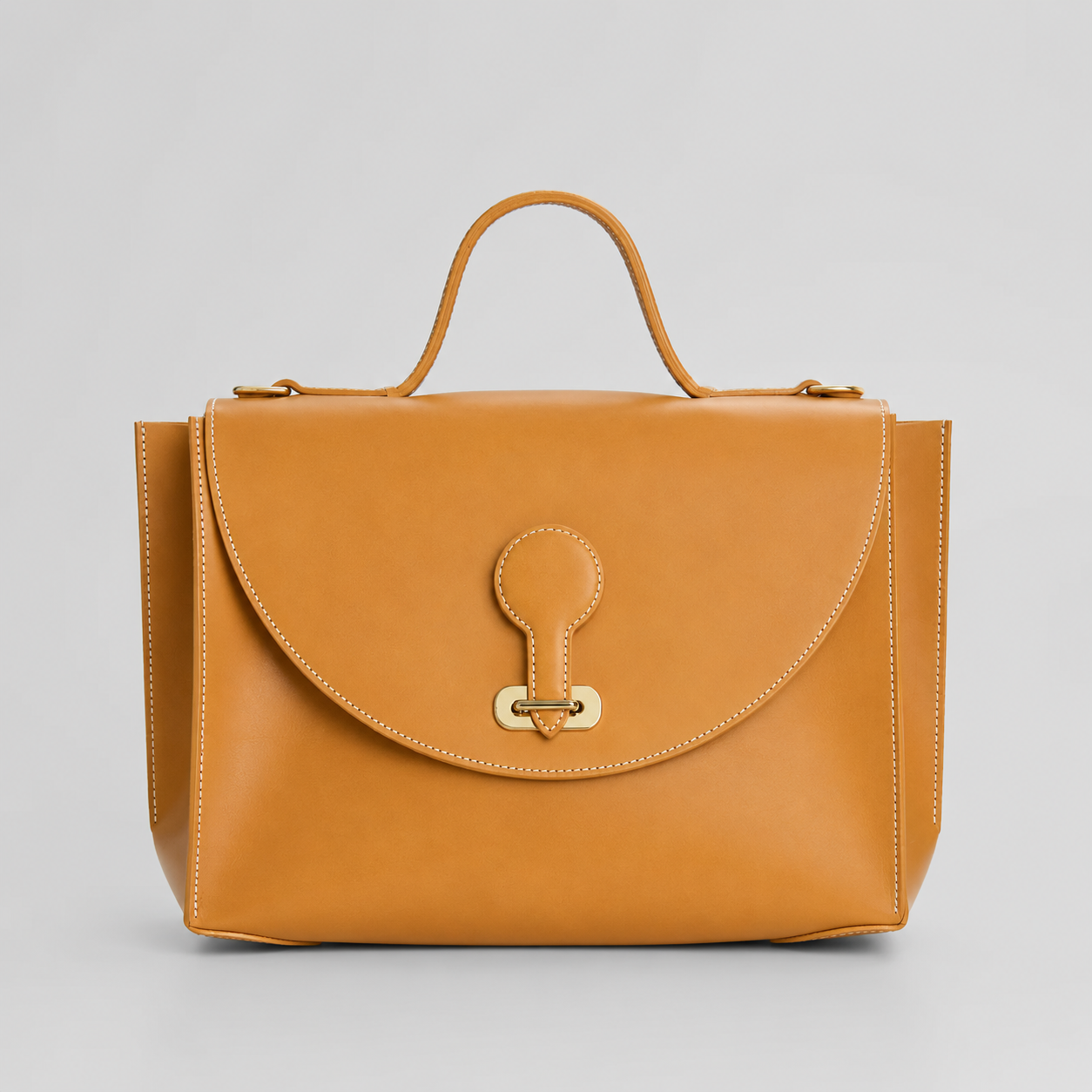 Large Arch Bag, Natural