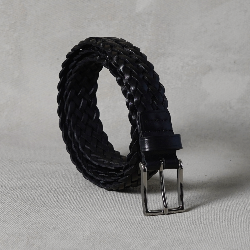 Braided Belt, Black